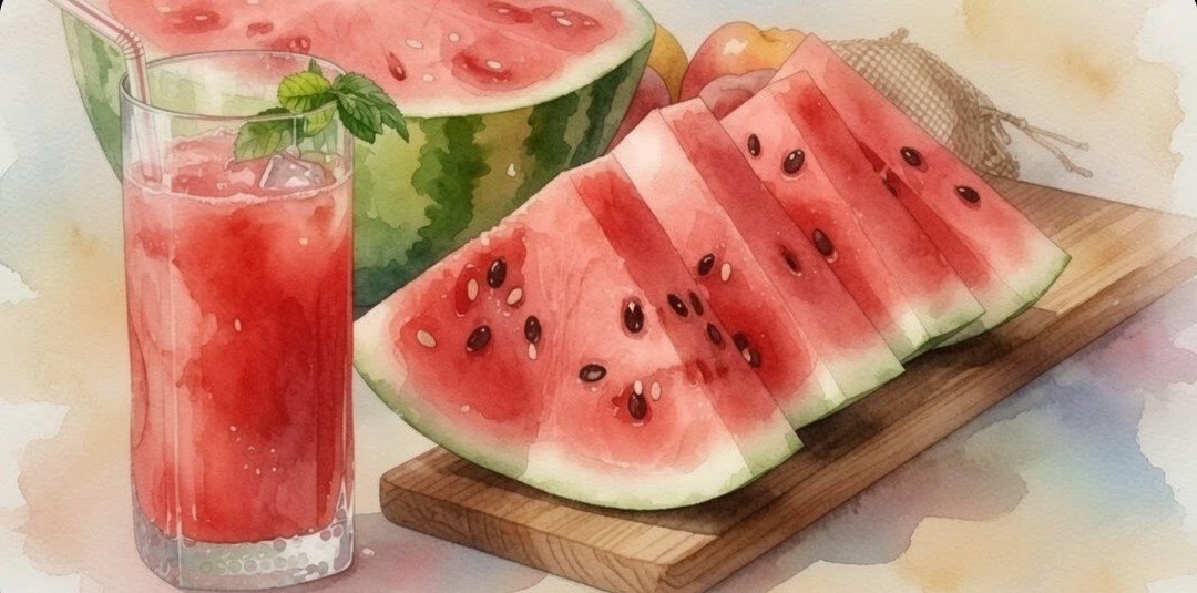 Nazuna818's tweet photo. 今年初めてのスイカ🍉🍉
めっちゃ美味しかった！😽✨️

食べるの必死で写真撮るん忘れとった😆
（イメージ画像） https://t.co/pTgczHj3ch