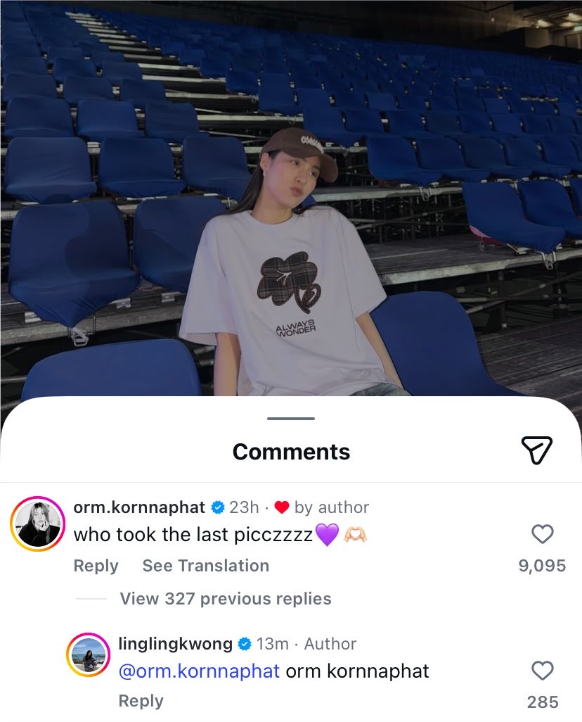 nongplaaaaa's tweet photo. น้องออม : ใครถ่ายให้หรอคะรูปสุดท้าย ~
พี่หลิง : “ ออม กรณ์นภัส ” ค่ะ

ห๊าาาาาาา นี่หรอคะคุณ คู่ของคุณเบอร์ 11 เฉลยชัดมาก คนเดียวกับที่มีชื่อในเพลงค่ะคุณ ! 🫪🫪 https://t.co/Q9EpMhWRGq