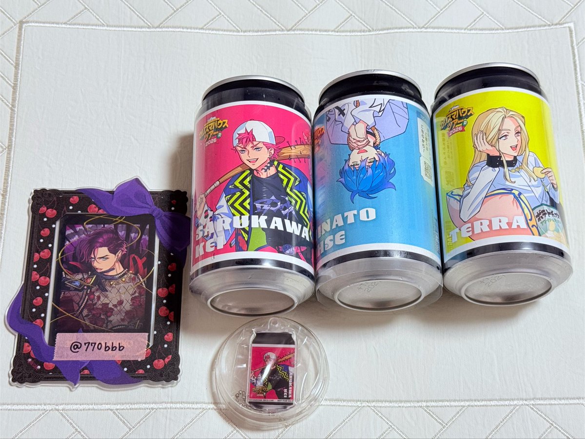 770bbb's tweet photo. 【交換募集】
カリスマ  オリジナルラベル缶
ステッカー アクキー

譲▷猿川、大瀬、テラ
求▷ステッカー：集合、ふみや、天彦
        アクキー：ふみや＞天彦

ツアー8/8・8/9にてお渡し、または郵送
ステッカーは缶無しで台紙ごと段ボールシートに貼り付けてお渡し
お気軽にお声がけください https://t.co/P2V1ztNZiN