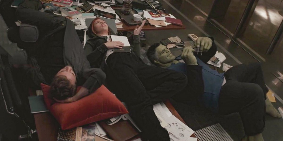 doraemaynat's tweet photo. #spidermanbrandnewday spoilers
.
.
.
.

i just know if tony and natasha were still here they would never let them take bruce to the psychiatric ward. https://t.co/vN3iSNajcG