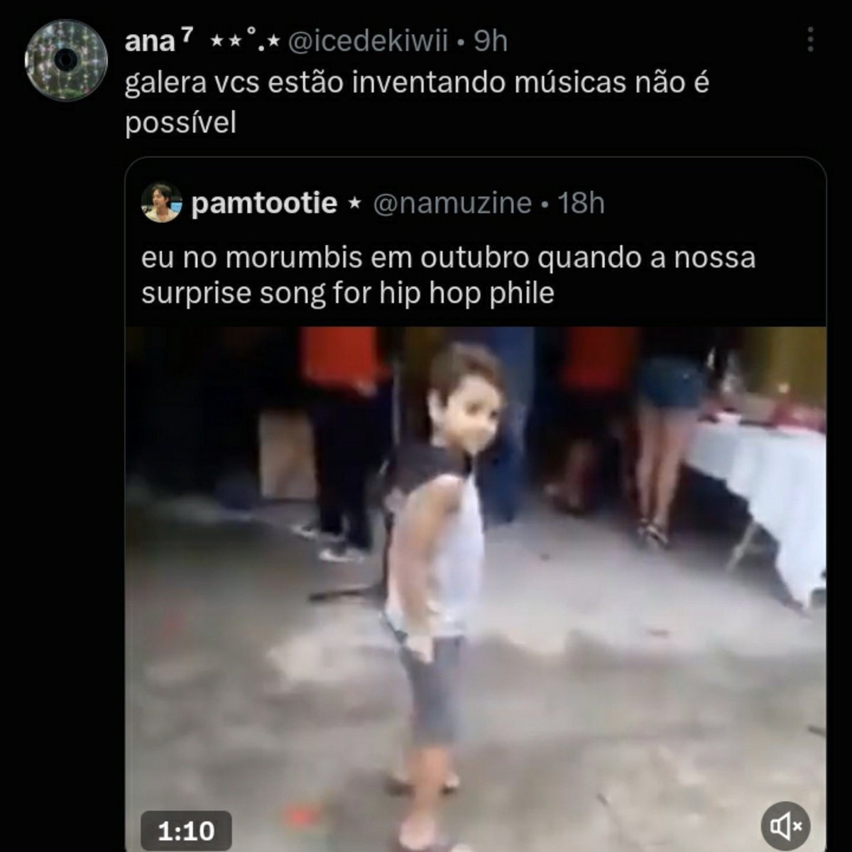 namuzine's tweet photo. imagina NAO conhecer hip hop phile mds 😭😭😭😭 https://t.co/qY32qT07h3