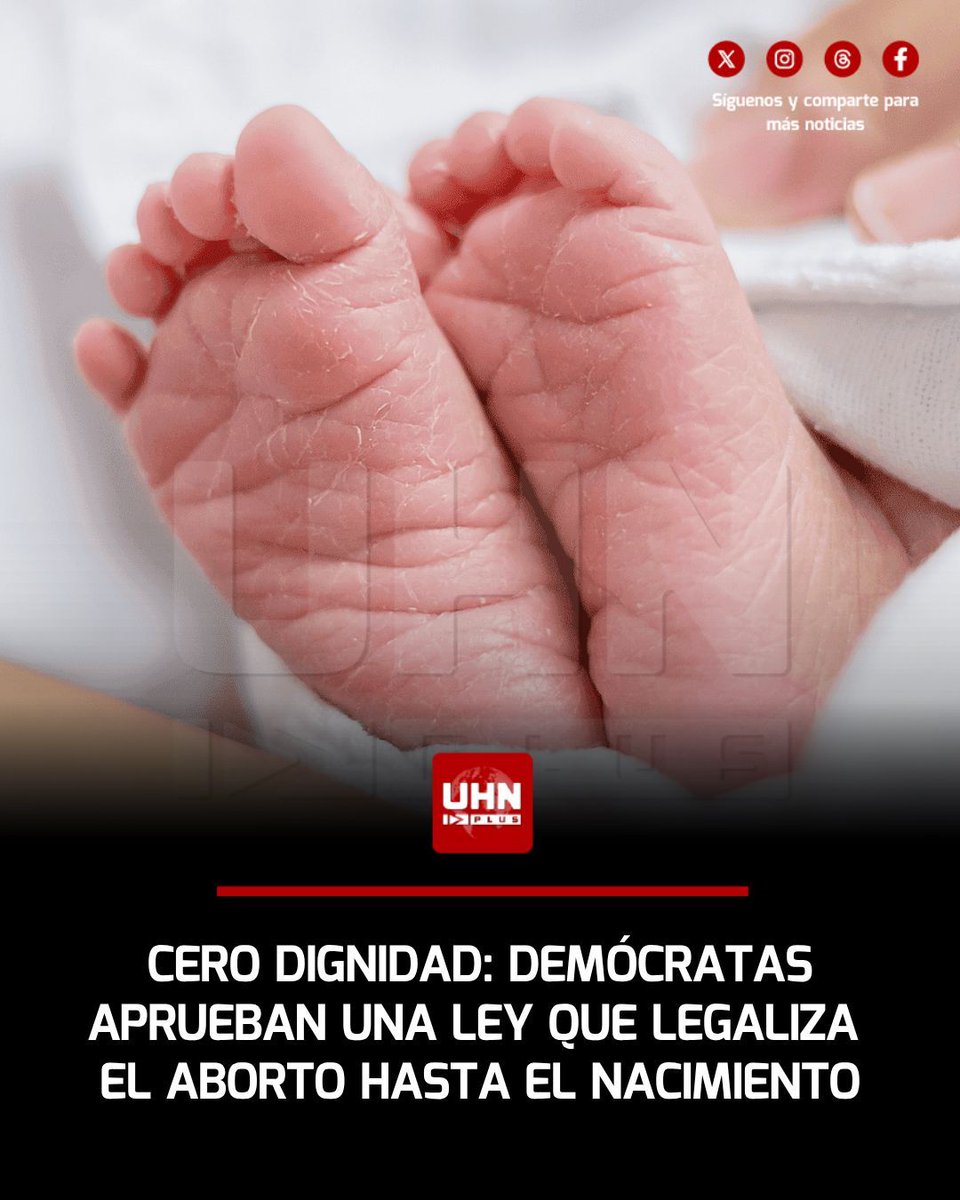 UHN_Plus's tweet photo. 🇺🇸‼️ | El Senado de Massachusetts impulsó y dio luz verde a un proyecto de ley para legalizar el aborto hasta el momento del nacimiento. El proyecto fue aprobado con 119 votos (33 en contra) en la Cámara de Representantes. Hasta ahora, el aborto libre era hasta 24 semanas de embarazo. Maura Healey, gobernadora demócrata, espera que se firme.