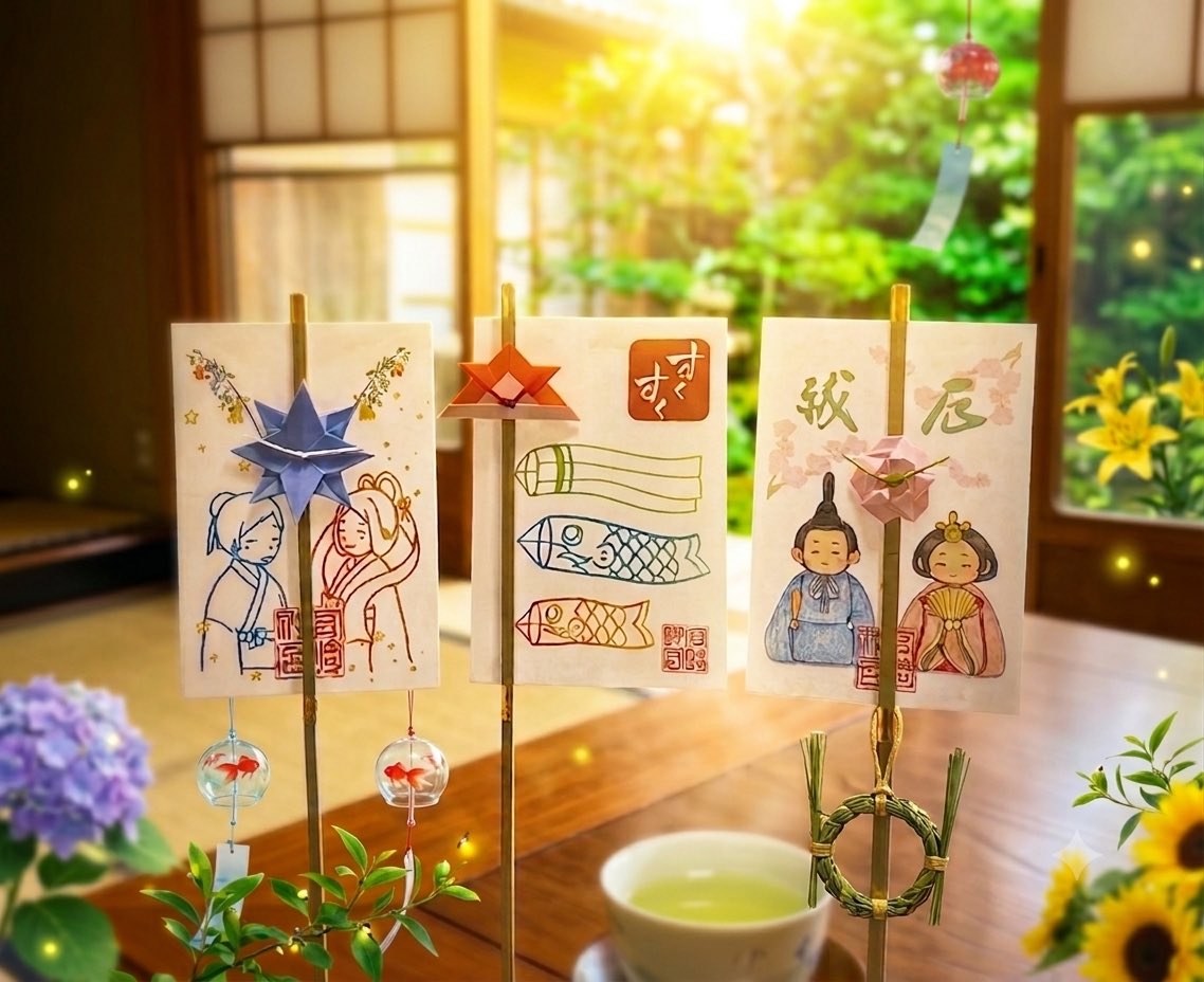 Sanatch_jp's tweet photo. @nyaaaco1 毎月お参りに行っている神社で祭事ごとに
販売している御札？が可愛いのでacoさんに
ピッタリだと思ったので送ります。

とにかく大変だとは思いますが体だけは
気をつけて頑張ってください！ https://t.co/nZ38KrR4O6