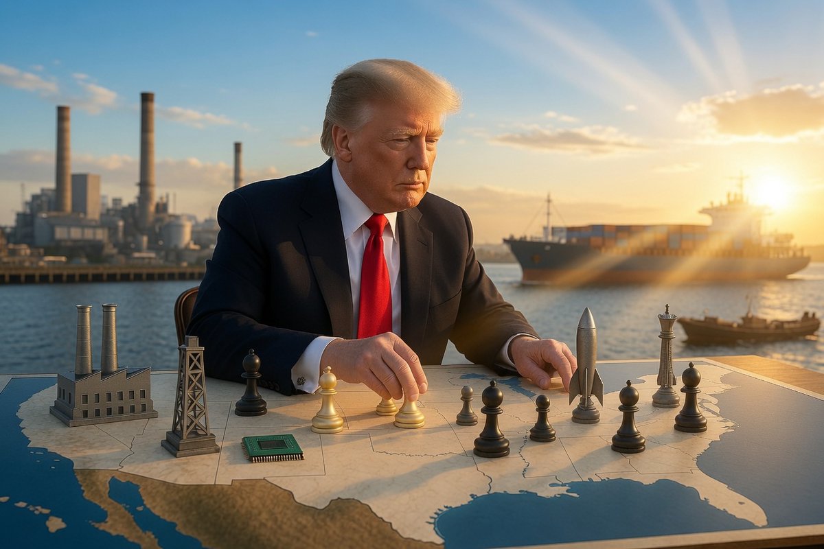 RodDMartin's tweet photo. The Growing Trump Economic Boom - Don't look now, but the growing American industrial supercycle is underway, exactly when we predicted it would.

Last week, the Enemedia crowed. The “experts” announced 1.5 percent growth and pronounced judgment. Trump’s promised boom had failed to arrive.

They were looking at the wrong number.

The Commerce Department’s second-quarter report found that real final sales to private domestic purchasers — the part of the economy driven by American consumers and private investment — grew at a 3.9 percent annual rate, up from just 1.7 percent in the first quarter. Consumer spending and business investment both rose. Federal nondefense spending fell. Private America accelerated as nondefense Washington shrank.

So why was the headline only 1.5 percent? Imports and inventories pulled it down. And the import surge was led not by toys, trinkets, or flat-screen televisions, but by capital goods: telecommunications equipment, semiconductors, and industrial machinery.

In other words, the equipment American companies are importing to build the boom is temporarily concealing the boom.

That is how GDP accounting works. Imports subtract from the trade component because the machines were made abroad. But once installed in American factories and businesses, those same machines help American workers produce more goods and services, raise American productivity, replace future imports, and create future exports. National Economic Council Director Kevin Hassett made exactly that point when challenged over the disappointing headline: the 1.5 percent figure contained the machinery of its own sequel.

That sequel is already written.

The main point was always this: 1982 and 1983 were exactly the same. Real and permanent tax cuts spurred a surge in CapEx that slowly but surely transformed the economy. And in 1982 and 1983, the Enemedia breathlessly told us how the terrible economy and Reagan’s “trickle-down economics” (their term, not his), would result in his being a one-term President and leaving office in disgrace.

Yet he was right. And in 1984, he won 49 states.

So here we are again.

Trump’s Plan Was Never Just a Tax Cut

As they do with his foreign policy, the political class keeps analyzing Trump’s economic program one policy at a time. That guarantees they will miss it until it slaps them in the face (and if the 1980s are any indication, they’ll deny it even then).

But piecemeal gets you nowhere. The plan is a system. First come the trade agreements and investment commitments. Then land, permits, construction, equipment, workers, and suppliers. Production and exports follow.

Permanent tax cuts and full, immediate business expensing reward companies for building here, now. Massive deregulation — 137 regulations repealed for every one new one — shortens the time between deciding to build and opening the doors. Abundant energy powers factories, AI, ports, mines, pipelines, and refineries. Defense expansion creates long production runs for some of the most advanced manufacturing on Earth.

Tariffs create leverage to open foreign markets, rebalance trade, and redirect supply chains away from China. Access to the world’s richest consumer market is exchanged for purchases, investment, and production inside the United States. And by exempting foreign companies from tariffs if they build plants here, the world is incentivized to create jobs in America and sell to its workers.

Growth strengthens the dollar and the Treasury market. Energy exports reduce and eventually eliminate the trade deficit while securely supplying our allies. A larger productive economy raises incomes, revenue, and America’s ability to carry, and eventually pay off, its debt.

All these things helped Trump recruit more than $18 trillion in foreign and private investment, an utterly unprecedented number that’s almost two-thirds of the entire U.S. economy. But Trump also traveled the world to pitch those deals, and consistently came home with gold. No President has ever been more hands-on in building American jobs and the American future.

That pipeline now stretches across semiconductor fabs, pharmaceutical plants, steel and auto expansions, LNG terminals, pipelines, ports, and nuclear power stations. And the parts compound: AI requires electricity; electricity requires gas, nuclear power, turbines, and transmission; fabs require precision machinery; defense requires chips, metals, propulsion, and electronics. One investment creates demand for the next, and each of them increases the industrial base and the ability of middle-class families to live on one good income again if they wish.

The inevitability of deindustrialization was a lie. America deindustrialized due to bad policy decisions by both parties. It took draining the swamp to begin to rebuild America’s heartland.

In the second quarter, manufacturing output rose at a 4.7 percent annual rate. Total industrial production rose at a 4 percent rate. The ISM manufacturing index reached 53.3 in June — its sixth consecutive month of expansion — with new orders at 56. Durable-goods orders increased even without transportation, while orders for computers and electronic products rose 3.1 percent.

Productivity is rising too. Nonfarm business productivity increased 2.8 percent over the past year while unit labor costs rose just 0.5 percent. Since the current business cycle began, productivity has advanced at a 2.1 percent annual pace, far above the prior cycle. That is exactly what capital deepening and artificial intelligence are supposed to do: give each worker better tools, increase output, and suppress costs.

It’s also why replacing Jay Powell with Kevin Warsh at the Fed was so important. Powell, like so many of his predecessors, believed that growth was inflationary. No, moron, money printing is inflationary! Stop it! Just stop! And Warsh will do exactly that. But he’ll also encourage the growth instead of pumping the brakes, just as Paul Volcker did once he’d tamed inflation.

The same transformation is happening in energy.

U.S. petroleum exports reached a record 13.6 million barrels per day in April. Back when all Democrats could talk about was “Peak Oil”, total U.S. production was just 5 million. Crude exports alone are topping that now, reaching 5.6 million barrels per day. Total American energy exports set another record in 2025, while net energy exports rose 20 percent. LNG shipments to Europe reached an all-time high.

That means enormous plant expansion, export income, and jobs. It means European factories operating on American, not Russian, gas. It means allies buying from Texas and Louisiana instead of financing Moscow, Tehran, or Doha. It also means the cheap, reliable power required for EVs, AI, robotics, and the advanced manufacturing buildout already underway.

Energy dominance is the foundation beneath the industrial supercycle — and one of America’s most powerful instruments of statecraft.

Defense Shows What a Supercycle Looks Like

Just as under Reagan, nowhere is the transformation more visible than in defense.

The President’s FY2027 proposal calls for an incredible $1.5 trillion in defense spending, a nearly 50 percent increase, with industrial capacity, shipbuilding, munitions, missile defense, space, and drones at its core. It’s a defense buildup of historic scale, aimed not merely at buying more but at restoring America’s ability to produce at scale. And just as Reagan’s buildup came at exactly the moment America needed it to win the Cold War, Trump’s hits just as China is rapidly expanding its forces and threatening global peace.

When Maria Bartiromo recently asked Lockheed Martin CEO Jim Taiclet whether the industry was entering a defense supercycle, his answer was wonderfully direct: “We think we are.”

That wasn’t in a vacuum. Lockheed had just reported $65 billion in new orders and a record $230 billion backlog — before the enormous new seven-year Patriot PAC-3 agreement Taiclet said would push the total toward $300 billion. Patriot interceptor production is moving from roughly 600 per year toward 2,000, fast. Advanced Precision Strike Missile (PrSM) and THAAD production are way up. And of course Golden Dome will require a vast new industrial ecosystem of satellites, sensors, interceptors, command networks, high-power microwave weapons, and yes, lasers.

But the most important number may be the one almost no one noticed. Lockheed has already invested more than $1 billion in its munitions expansion and expects the total to reach roughly $9 billion over the next three to four years. That includes buildings, materials, tooling, supplier financing, and other costs required before the finished weapons roll off the line.

Five- to seven-year government commitments make those investments possible. A manufacturer cannot expand a plant, finance suppliers, qualify new sources, buy years of material, and train thousands of new and badly needed workers against one-off orders Congress may or may not renew. Long production runs turn demand into something a company can build against. They also greatly reduce the unit cost and the time to completion for the taxpayers.

Lockheed is the most obvious recent illustration. But it’s not alone.

Last week, the Navy put five Columbia-class ballistic-missile submarines and nine Block VI Virginia-class attack submarines under contract as part of a $76.6 billion package that also includes shipyard-productivity investments.

The significance isn’t just fourteen hulls. The significance is the speed to completion and the certainty required to expand desperately needed production capacity, and with it, employment.

American defense procurement is prone to ordering a tiny number of ships or planes, then re-debating the entire program while costs and delays mount, until Congress just pulls the plug. The result is too few of everything, and at many times the projected price. That’s stupid. It’s also self-defeating, because it cripples manufacturers’ ability to maintain, much less expand, production lines or the highly skilled staff required to run them. It’s a system only the Beltway could love.

By contrast, multi-ship commitments give Electric Boat, Newport News, and their supplier networks a demand curve against which they can invest. Electric Boat plans to hire 8,000 workers across Connecticut and Rhode Island this year. HII has expanded distributed shipbuilding to 25 locations in 11 states, adding capacity equivalent to more than 1,000 jobs and helping increase its shipbuilding throughput 14 percent last year. If Trump’s team has anything to say about it, those numbers are about to explode upward.

You can’t command the seas with ships you can’t build, refuel, repair, or replace. Trump isn’t just buying missiles and submarines. He’s rebuilding the machine that builds them.

And the Pentagon is far from the only buyer. European allies and even Canada increased defense investment by 20 percent in 2025, with every NATO member finally reaching the promised 2 percent threshold. EU defense spending rose to €418 billion last year and is projected to reach €454 billion this year.

As they do, they become customers, investors, and co-producers. From Seoul to Saudi Arabia, from Turkey to Tokyo, America’s alliance system is stepping up in response to Trump’s call for them to act as partners, not dependents. Their rearmament enlarges the market for American weapons and components while strengthening the free world’s production network and deterrence.

The Boom Is in Its Construction Phase

What we’re seeing right now is an order-book, equipment, construction, capacity, export, and productivity boom. Finished factories, full-rate production, broader hiring, and rising industrial wages come later. You don’t hire the entire operating workforce before building the plant. You don’t deliver the submarine before expanding the yard. And you don’t get the later output without making the earlier investment.

You didn’t in 1983 either.

For a generation, America’s ruling class told us manufacturing was gone forever. China would build; we would consume. Russia and the Middle East would supply the energy. Europe would regulate. America would borrow, import, and manage its inevitable decline.

Trump rejected every part of that idiocy.

Now private domestic demand is growing at 3.9 percent. Manufacturing is expanding. Productivity is rising. Energy exports are setting records. Factories and data centers are under construction. Defense companies are investing billions in new capacity. Allied demand is accelerating. And trillions of dollars are moving through the pipeline from commitment to construction to production.

Even the inflation data cut against the Enemedia’s story: core PCE price growth slowed from a 4.4 percent annual rate in the first quarter to 3.4 percent in the second, even as private demand accelerated.

The Trump economic boom is here. But we’re only seeing the leading edge of a Cat 5. The American industrial supercycle has begun.