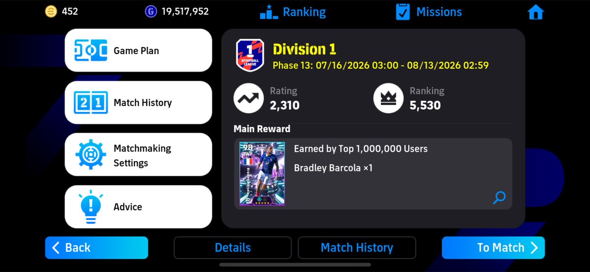 FcbRaheem17552's tweet photo. How can I have so much raging and I won’t be top 1k?😂 https://t.co/sd5jB0YhUp