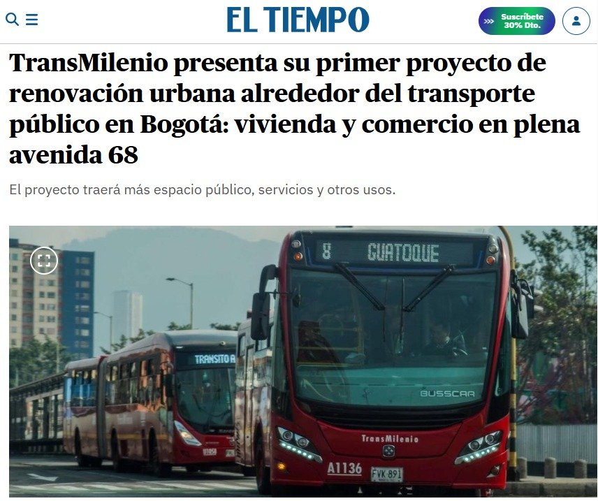 delmarpizarro's tweet photo. Quedan serias dudas sobre los posibles conflictos de interés del Transmilenio como regulador de transporte y su rol como parte interesada en el desarrollo de predios. También queda en el aire la transparencia en la relación con propietarios privados y constructoras. https://t.co/yte90sBrls