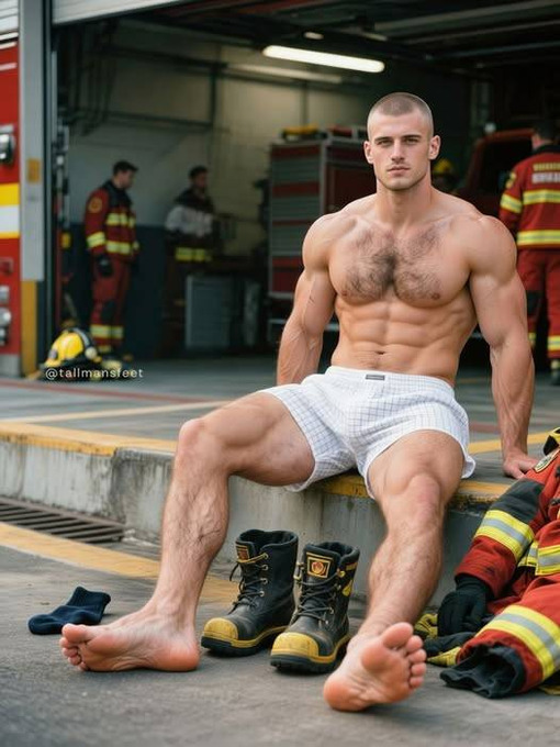 russ86_'s tweet photo. Chillin at the firehouse. https://t.co/Mwyp2S9s07