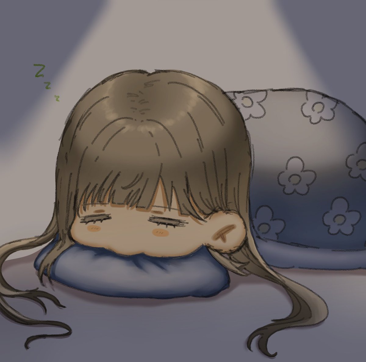 Saborimasen115's tweet photo. 😌💤

#はなぶさの絵 https://t.co/eVVzwZfYAS