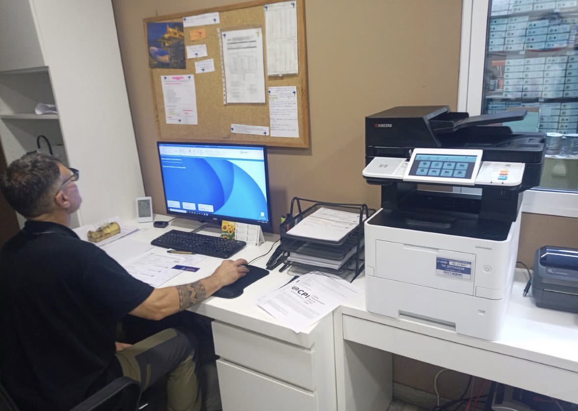 ofitronic_sis's tweet photo. Nueva instalación de un Cliente Satisfecho con #ofitronic y @KYOCERA_DS_ES
Somos #Kyocera en #Catalunya https://t.co/4Ikny1rwGr