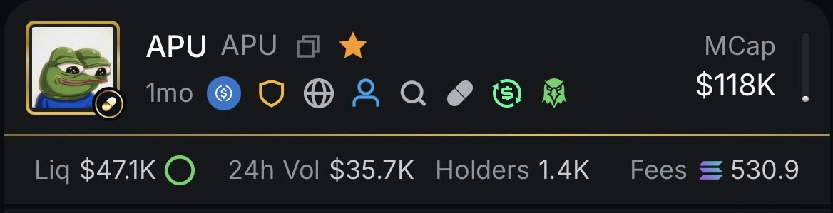 APUSDC's tweet photo. support us, frens

@a1lon9 @json1444 @Pumpfun 

our frens grinding nonstop for two months

make conviction and real bagwork worth it

solana:24Kko3VWwMKtkB9CVct2ZAZgJzb2R2iNrYxCpTYFpump https://t.co/x9WY4eQQp0