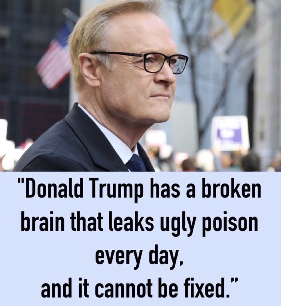 bluhue123's tweet photo. Who agrees with Lawrence O’Donnell? 

✋ https://t.co/KHZsmAwttg