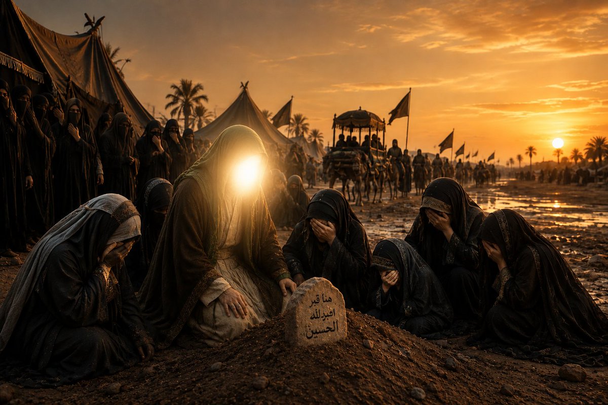 porsa62's tweet photo. اولین زائران امام به ویژه خاندان آل الله در اربعین حسینی حماسه ای را رقم زدند که هنوز بعد از هزار و اندی سال پابرجاست و دچار مرور زمان نشده است.
#یا_لثارات_الحسین
#عاشقان_حسین https://t.co/4OGessZCvE