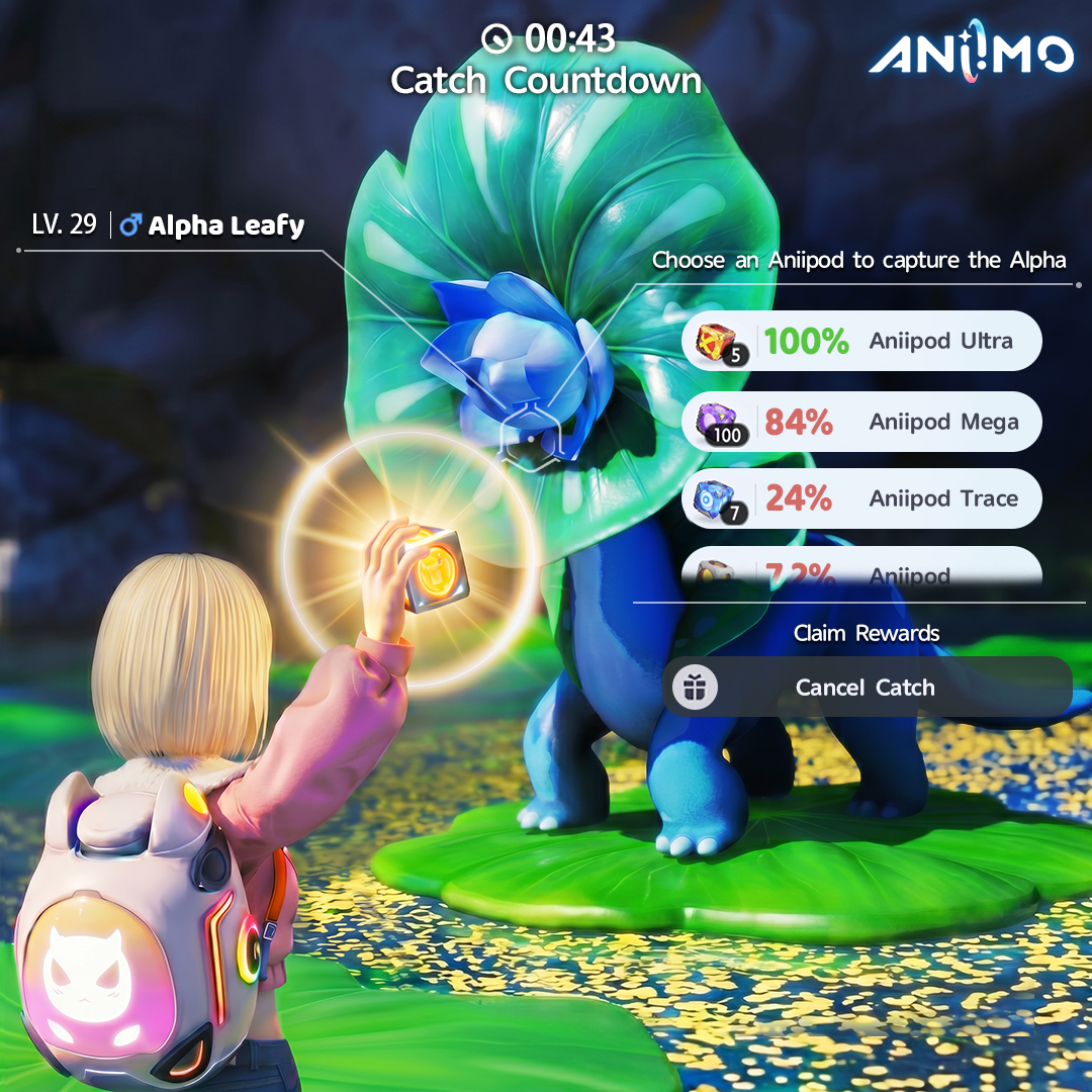 Aniimo_EN's tweet photo. Catch, evolve, and team up!
Pre-register Now!