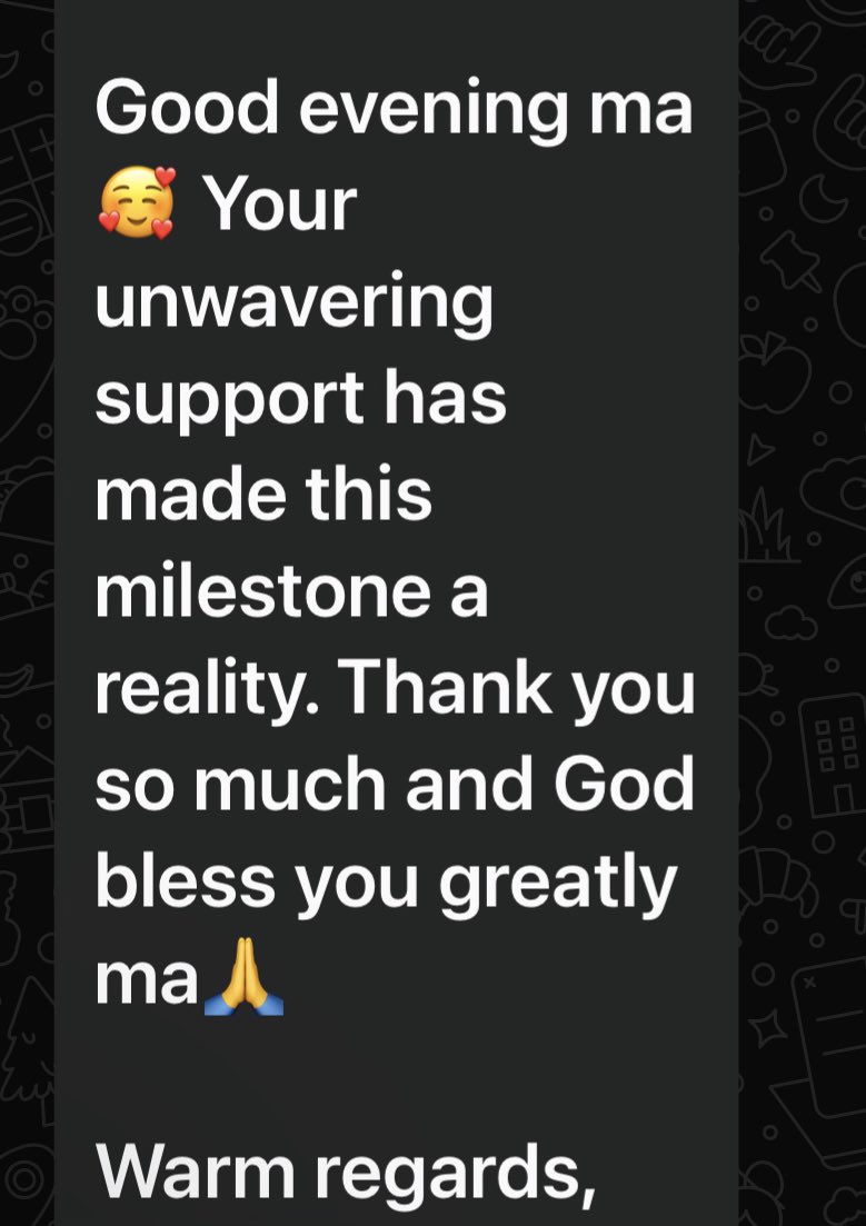 AfricWomenPower's tweet photo. โบ๏ธ๐ฅฐ
#blessingsonblessings ~ https://t.co/RTXeOkcxUu