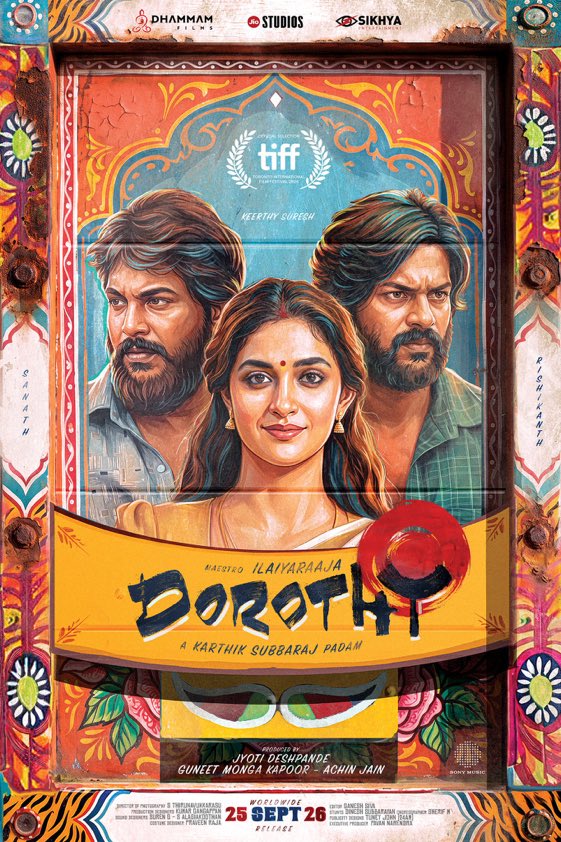 rskcinemabuff's tweet photo. #KarthikSubburaj’s next padam titled is #Dorothy
#DorothyFirstLook
#DorothyFromSep25
🎶 by #ilaiyaraaja https://t.co/0TB0KQVEQi