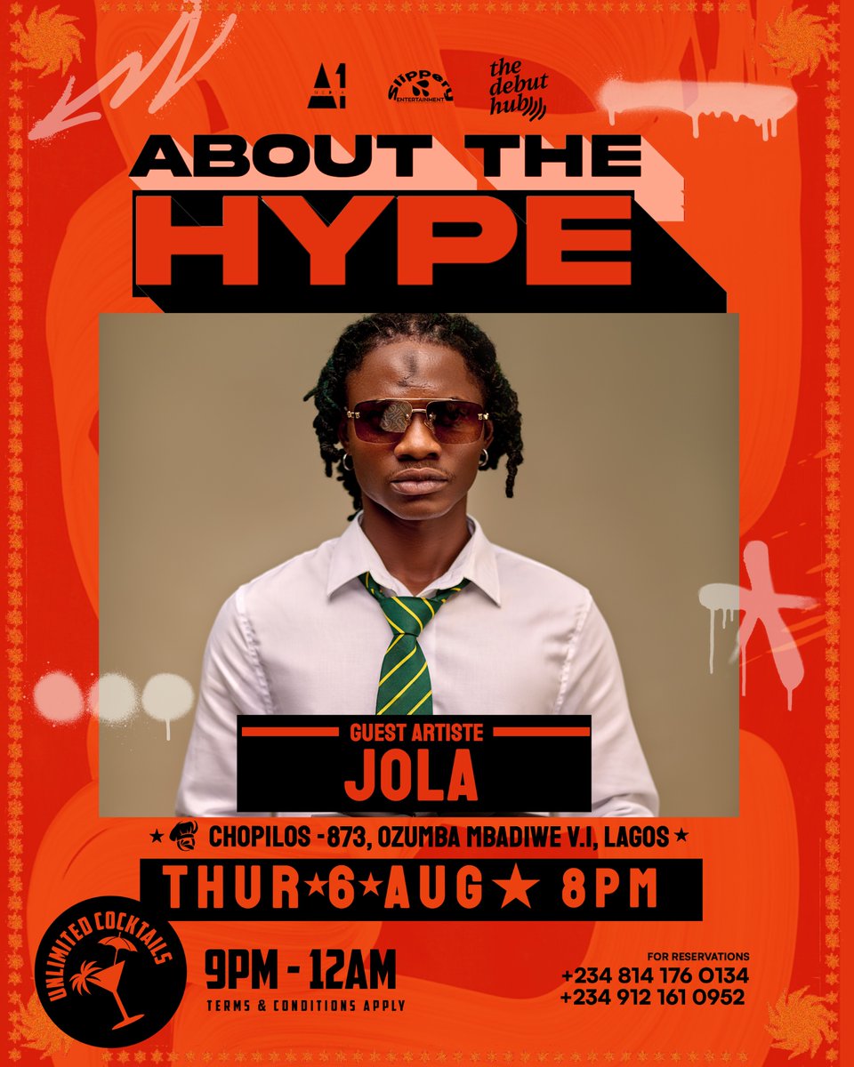 abouthehype's tweet photo. 🚨CONFIRMED: @jolasoundonly  performs live at About The Hype.

@TheA1Media @thedebuthub 

Thursday | Chopilos, VI.
Doors open: 8PM https://t.co/6LZFBqpGsY