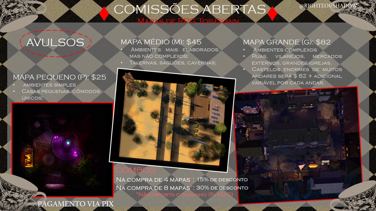 Righteoushadow's tweet photo. VOCÊ AÍ 🫵 SEU -- MESTRE DE RPG !!

Tem interesse em trazer os locais da sua história para A LUZ, ou montar aquele lugar ✨ onde fica o X da questão?!

Faço mapas para RPG, só colar aqui ❤️

#XdaQuestãoRPG
@rpgoblivio @RPGpediabr https://t.co/Stmlx52VOF