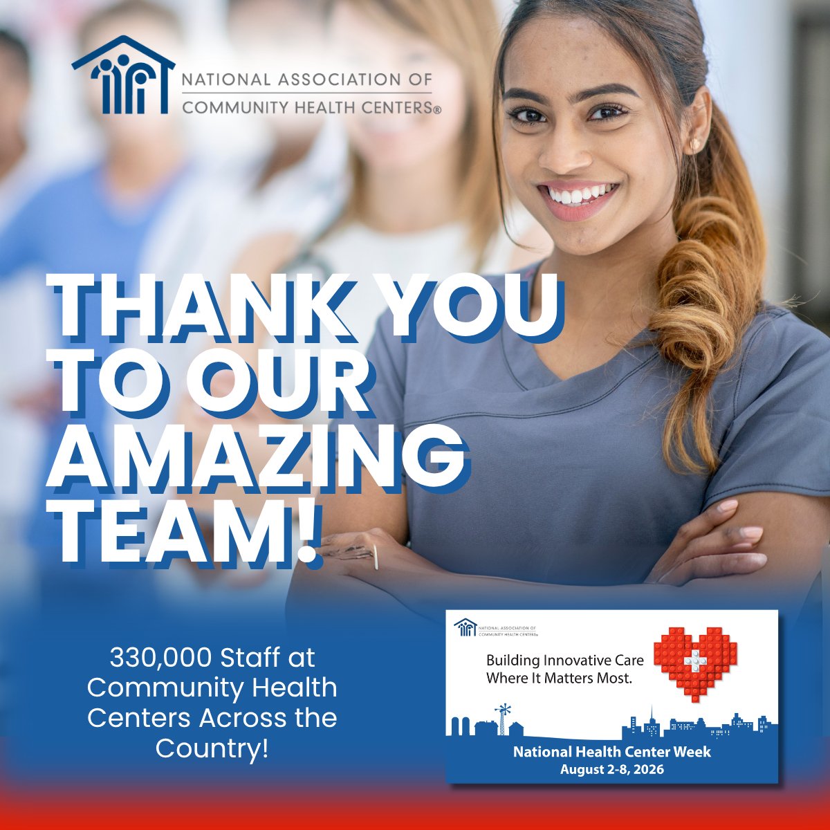 HMCKansas's tweet photo. Community Health Centers are powered by dedicated people who make compassionate care possible every day. Thank you to every member of the Health Ministries Clinic team for serving our patients and community. 💚
#NHCW26 #ValueCHCs https://t.co/N5Dokn86sK