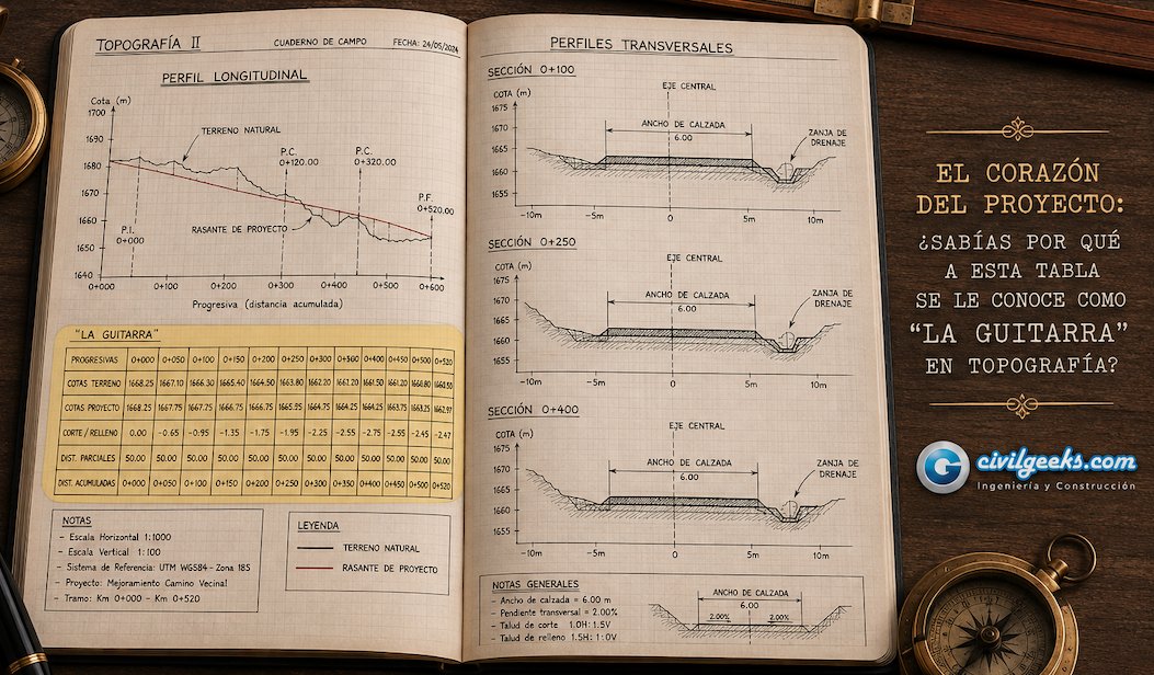 CivilGeeks's tweet photo. Dominar el terreno empieza en tu libreta de campo.
Descubre la precisión y el ingenio detrás de la Nivelación Geométrica y Medición de Perfiles.
🔗 https://t.co/TkTuKNOOTv
#Topografia #IngenieriaCivil #CivilGeeks #Carreteras #Ingenieria #ObrasCiviles https://t.co/VRkzXtC5CK