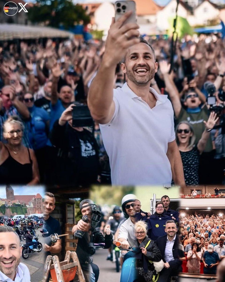 HeimatliebeDE's tweet photo. Ein Mann fürs Volk.🇩🇪
Bürgernah und mit Liebe zu seinem Land.

Natürlich hassen Linksgrüne solch eine Person wie Ulrich Siegmund. https://t.co/3EDcKH3mP8