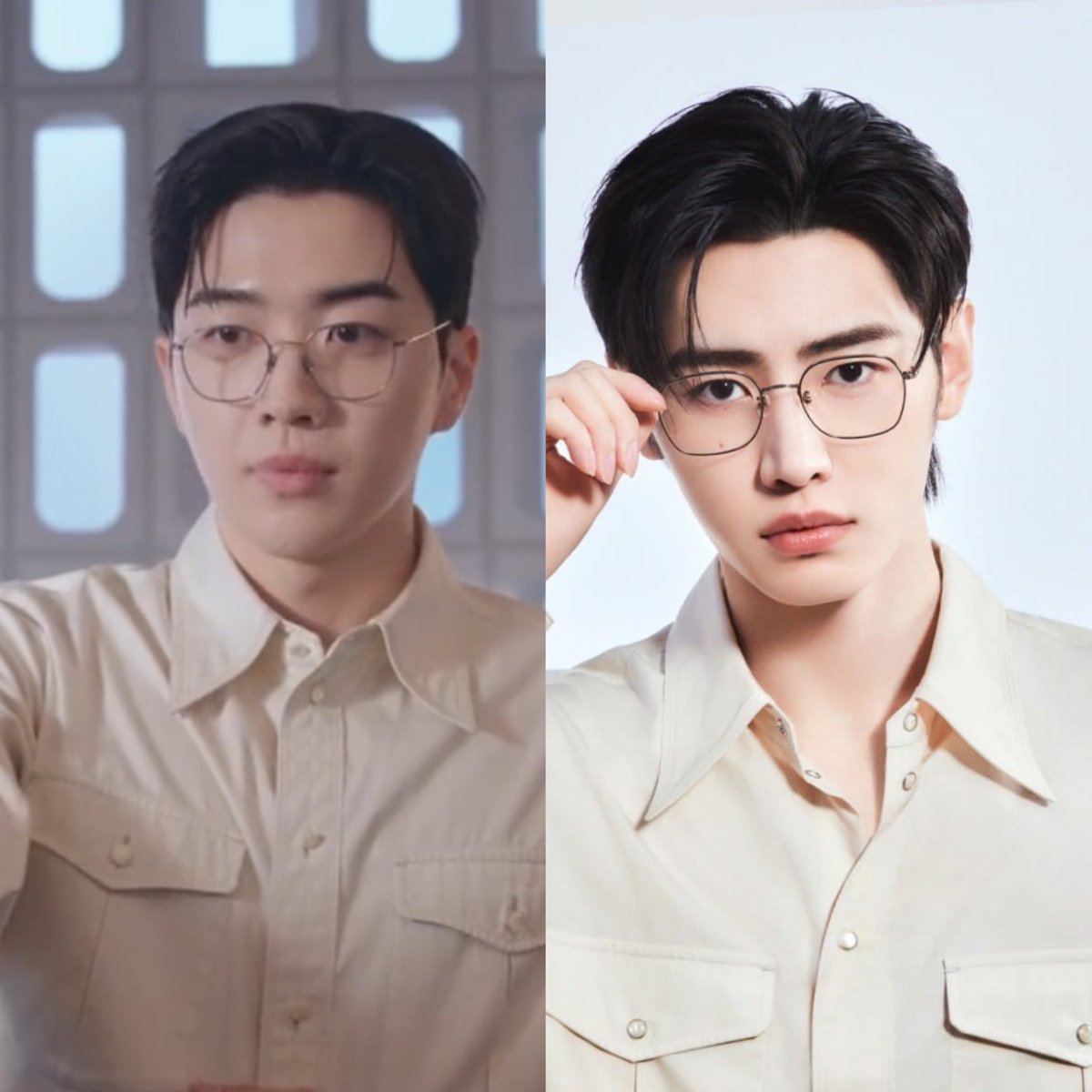 jnklcshn's tweet photo. I was watching the latest released drama, and the main lead has exact style as sunghoon’s! 

he kept reminding me of sunghoon, I feel like stylist took sunghoon as inspiration 😭

gosh sunghoon please debut as actor😫

#SUNGHOON #성훈 https://t.co/MCuCPiH8Jl