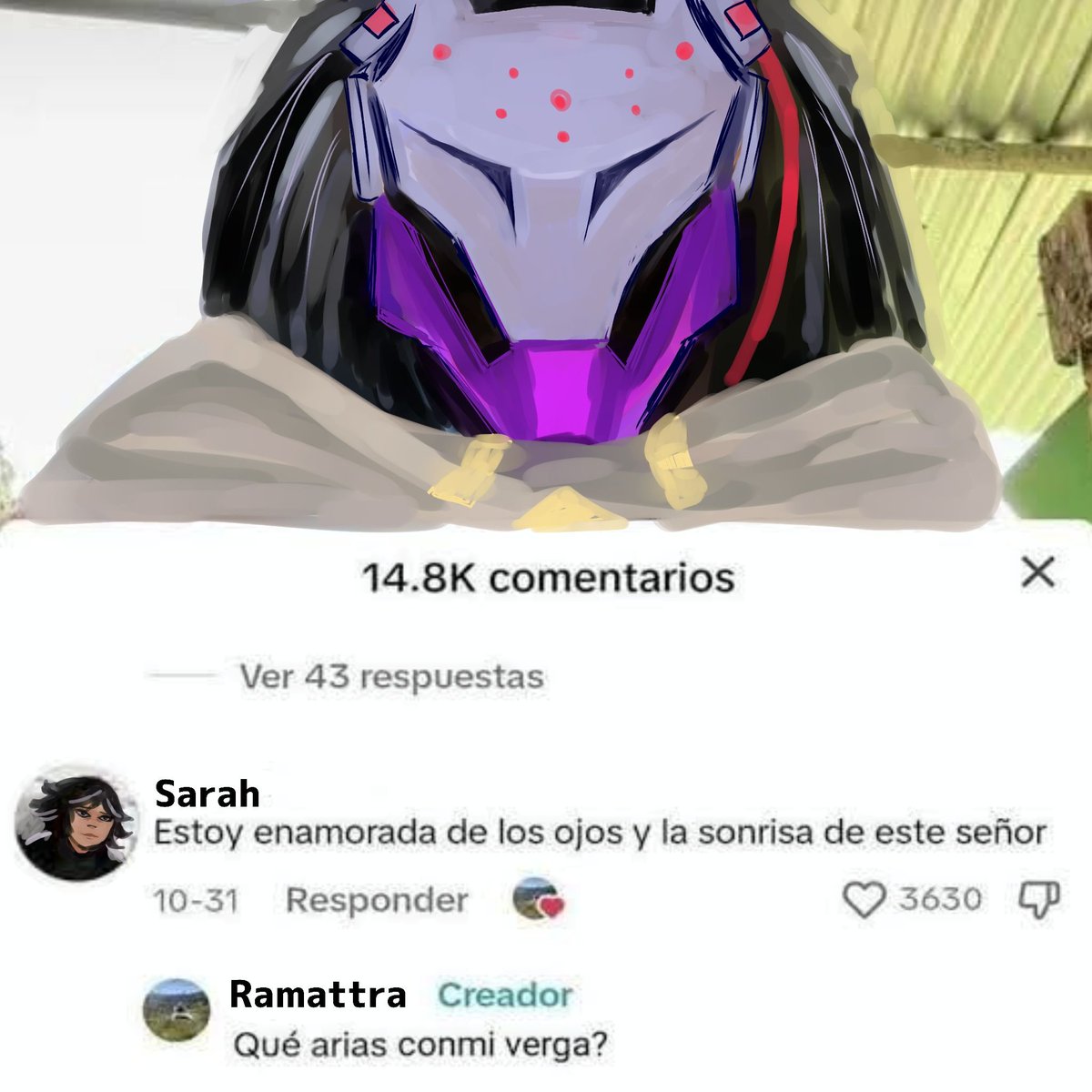 LRaiyon's tweet photo. @RamUpdatesOW Te voy a matar cabron https://t.co/xJTZ5ZgH7l