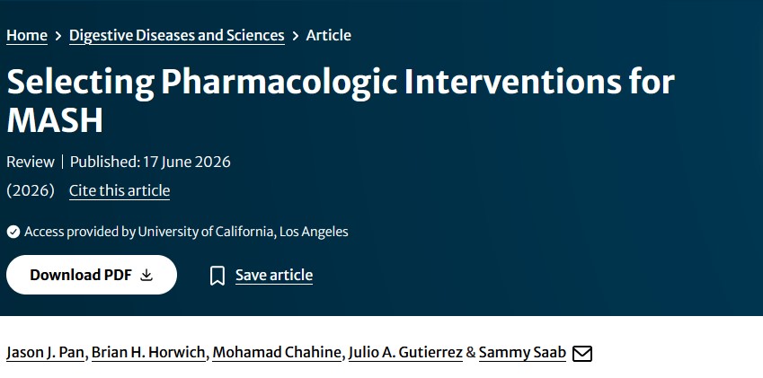 UCLAGIHep's tweet photo. Selecting Pharmacologic Interventions for #MASH 🔖 @DDS_Journal
🔑Patients w/diabetes, obesity & elevated cardiovascular disease risk may benefit from semaglutide
🔑Non-diabetic, non-obese may benefit from resmetirom (if semaglutide not tolerated)
👉https://t.co/e8D7ANwiUX https://t.co/Az6NtTwtr9