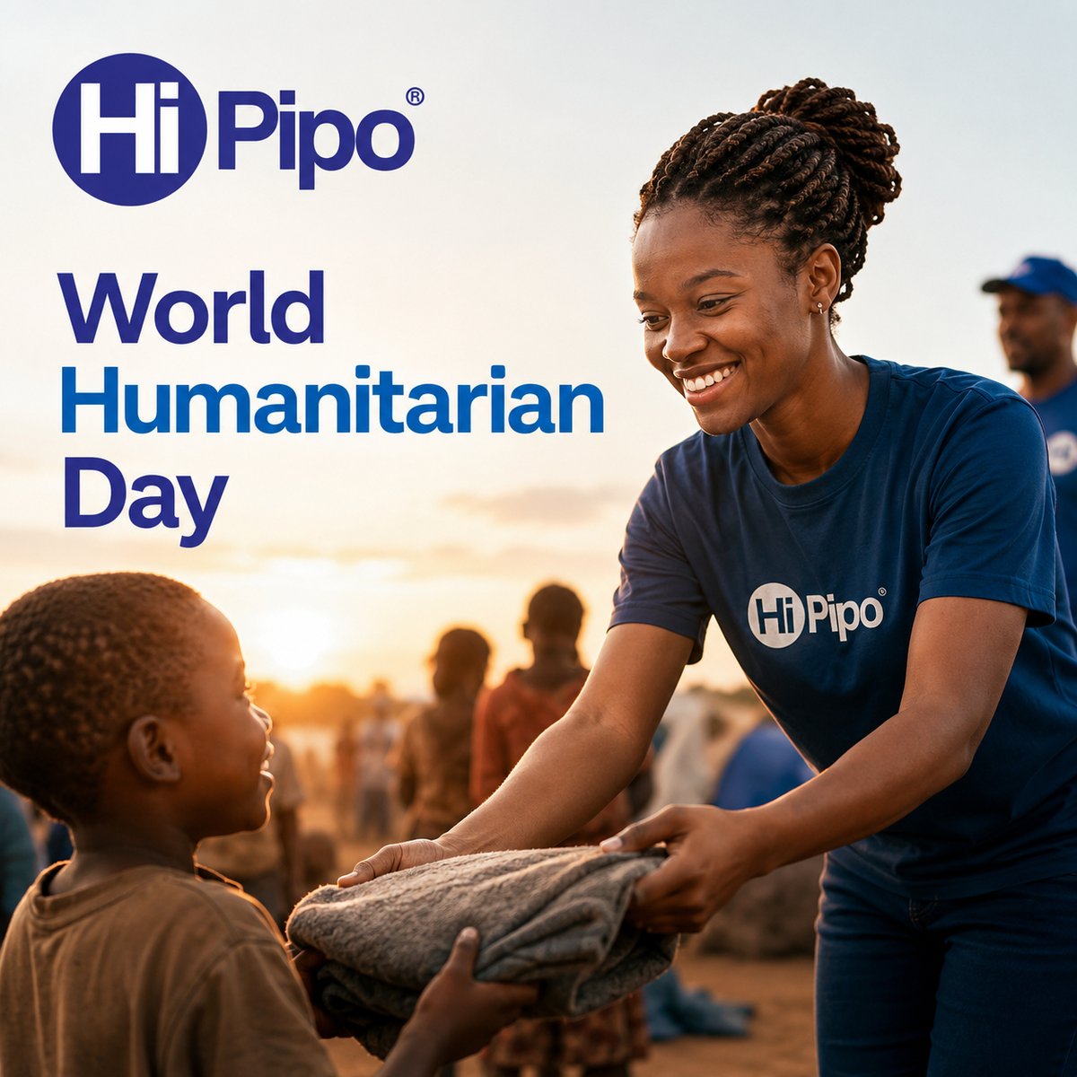 hipipo's tweet photo. Humanity shines brightest in acts of kindness. This #WorldHumanitarianDay, let’s honor those who serve, protect & uplift communities.
#IncludeEveryone https://t.co/aCw1HWJrm3