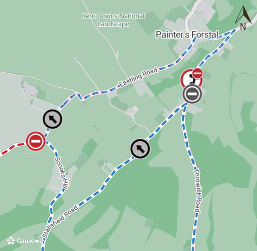 KentHighways's tweet photo. Ospringe, Stalisfield Road: Road closed 12th - 13th August (08:00-17:00) to allow for Openreach works: https://t.co/a9YgiOe6TE https://t.co/UCz734pvAH