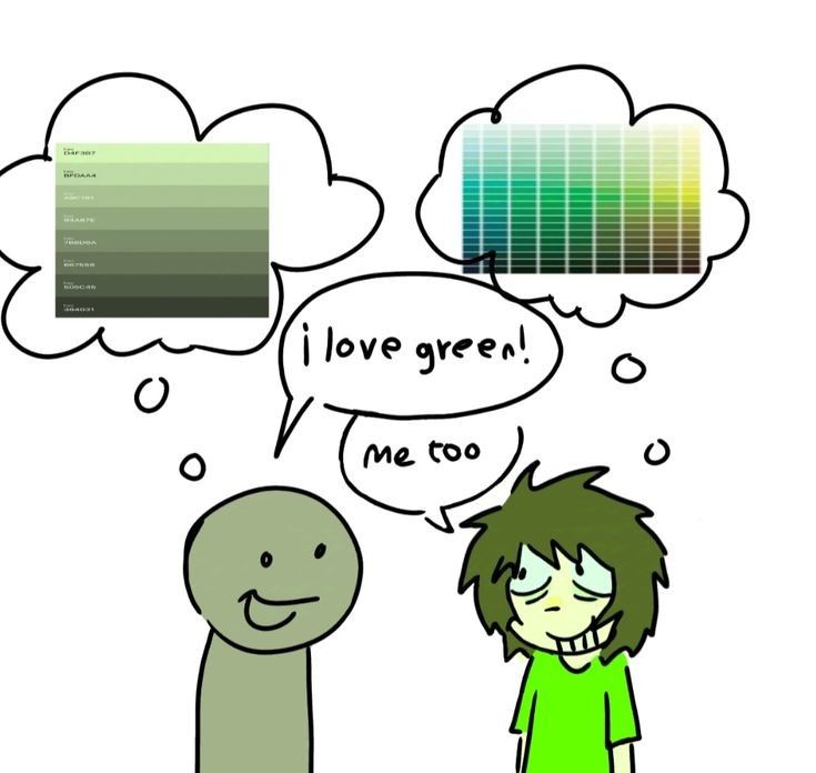 oldmanlux's tweet photo. Liking a color isn't the same as understanding it https://t.co/jqVGxMdWcA