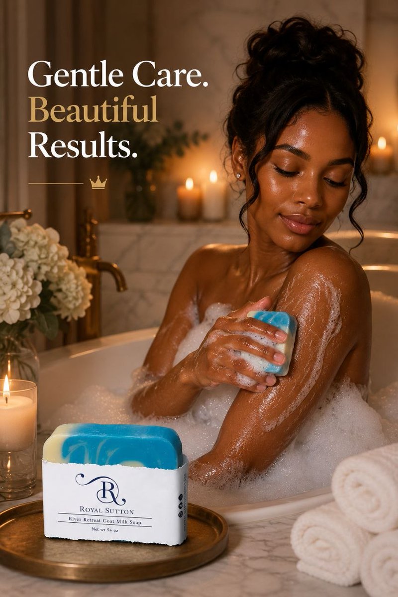 royalsuttonskin's tweet photo. Serene Goat Milk Skincare
https://t.co/RdcSZtYTUj
#GoatMilkSoap #NaturalSoap #HandmadeSoap #GoatMilkSkincare #NaturalSkincare #GentleSoap #HydratingSoap #OrganicSkincare #BodyCare #selfcare https://t.co/YIKvelKZ6d