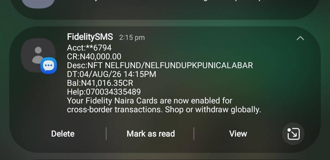 UNICALNELFUND's tweet photo. FIDELITY BANK DROPPING https://t.co/qTa4ERtS2H