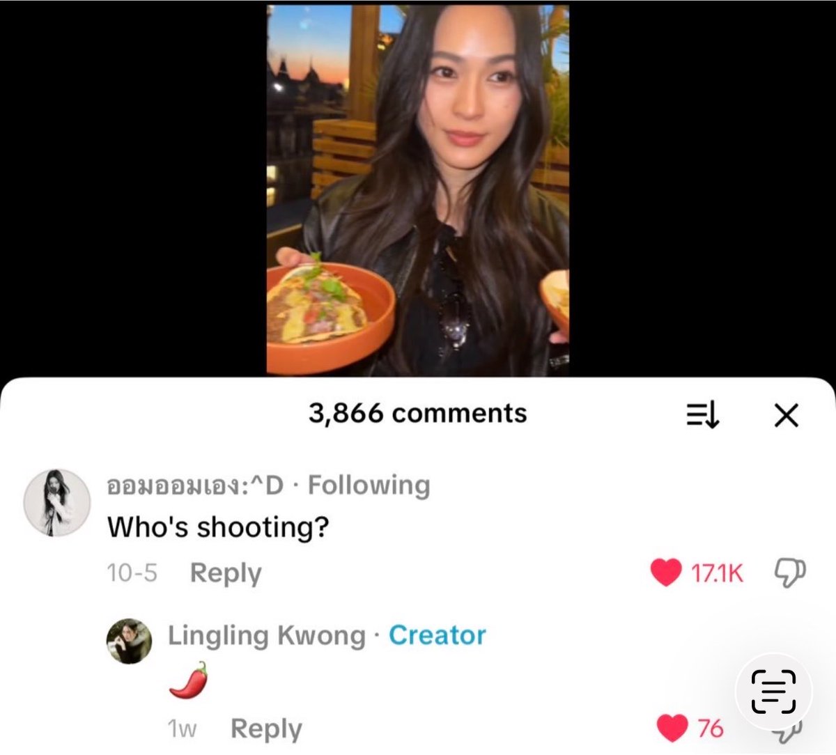 jamekwong's tweet photo. Everytime Orm comments on Ling’s post asking "Who took the pic/ Who’s shooting?" then Ling always replied  "Orm /🌶️" 

tell me thats not their way of subtly claiming each other omg 😭 https://t.co/PaJOc0uAQ8