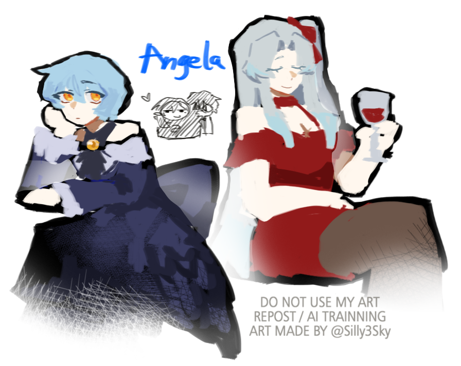 Silly3Sky's tweet photo. Angela 🐦‍⬛🍷 https://t.co/EfvJ2Y7xv0