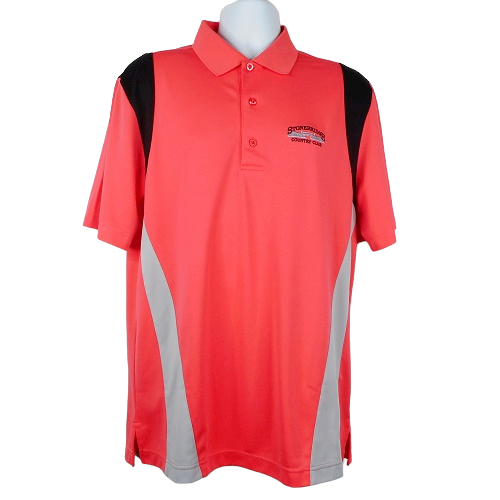 bevsshop's tweet photo. Check out what I'm selling. Monterey Club Mens Golf Polo Shirt L Orange Dry Swing Stonebridge Country Club: Get up to $20 off* when you use my code XBTHNP to sign up for Mercari. *Terms apply #mercari #monterey #golfshirt #poloshirt #colorblock https://t.co/MXyfdEYsW2 https://t.co/jJfLQZZEq7
