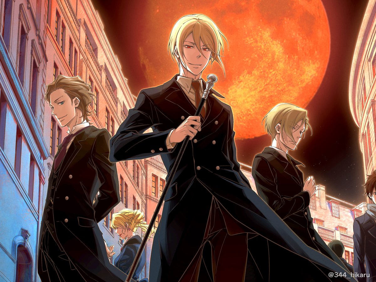 344_hikaru's tweet photo. 早いもので、『憂国のモリアーティ』を描き始めて10年です。
読者の皆様、各メディアミックス作品のお客様、メディアミックス作品を世に送り出して下さっている皆様に心から感謝しております。
これからものんびりと頑張っていきたい所存です。

折角なのでお祝いにケーキでも買おうかと近所のケーキ屋さんに行ったら閉まっており、仕方なくコンビニに寄ったら品出しのタイミングに合わずスイーツコーナーがスカスカで、杏仁豆腐を買って帰ってきました😂

#憂国のモリアーティ