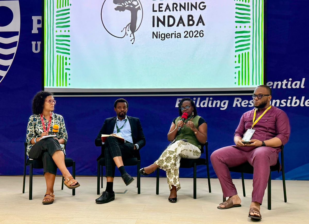 aphrc's tweet photo. How can we ensure AI solutions are adopted by their intended users?

At the ongoing #DeepLearningIndaba2026, held at @pau_nigeria  in Lagos, #IamAPHRC's @agnes_kiragga   shared insights from the Center's work, noting that Africa's AI sovereignty depends more on the maturity of data ecosystems and effective governance than on technology alone.

During the  @wellcometrust   hosted panel, "𝐈𝐧𝐧𝐨𝐯𝐚𝐭𝐢𝐨𝐧 𝐭𝐨 𝐈𝐦𝐩𝐚𝐜𝐭: 𝐒𝐜𝐚𝐥𝐢𝐧𝐠 𝐇𝐞𝐚𝐥𝐭𝐡 𝐀𝐈 𝐢𝐧 𝐀𝐟𝐫𝐢𝐜𝐚," Agnes cited examples of tools developed by Data Science Without Borders pathfinders including 𝐀𝐈 𝐏𝐨𝐰𝐞𝐫𝐞𝐝 - 𝐑𝐞𝐜𝐨𝐫𝐝 𝐋𝐢𝐧𝐤𝐚𝐠𝐞 𝐚𝐧𝐝 𝐃𝐚𝐭𝐚 𝐀𝐧𝐨𝐦𝐚𝐥𝐲 𝐃𝐞𝐭𝐞𝐜𝐭𝐢𝐨𝐧 𝐭𝐨𝐨𝐥, 𝐁𝐥𝐨𝐨𝐝 𝐁𝐚𝐧𝐤 𝐌𝐚𝐧𝐚𝐠𝐞𝐦𝐞𝐧𝐭 𝐭𝐨𝐨𝐥, 𝐀𝐈 𝐞𝐧𝐡𝐚𝐧𝐜𝐞𝐝 𝐃𝐇𝐈𝐒𝟐 𝐩𝐥𝐚𝐭𝐟𝐨𝐫𝐦 𝐟𝐨𝐫 𝐧𝐚𝐭𝐢𝐨𝐧𝐚𝐥 𝐫𝐞𝐩𝐨𝐫𝐭𝐢𝐧𝐠, emphasizing the importance of collective benefit from AI innovations to help researchers, health institutions, and governments accelerate progress while advancing equity.

A central message from the session was that AI delivers impact only when people trust and use it. AI solutions must be accurate, safe, context-aware, accessible, and able to refer users to healthcare professionals when needed.

The discussion also emphasized:
✅building institutional capacity,
✅ establishing clear regulatory frameworks,
✅ securing sustainable financing,
✅ fostering collaboration among governments, researchers, funders, and the private sector,

to achieve lasting impact beyond pilot projects.

#InnovationToImpact #AIforHealth #ResponsibleAI #DigitalHealth #APHRCResearch

@ChristineGer22 @mirre02 @amveyange @DKadengye @isammygh @CKyobutungi @DSWB_Updates @DSI_Africa @AHRI_News