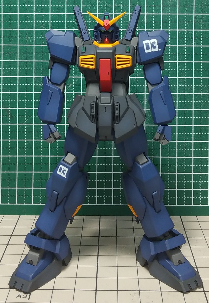 gunpla_ism's tweet photo. ガンダムMk-II ティターンズカラーがひとまず完成。
続いてエゥーゴカラーの塗装いきます。 https://t.co/VhCuQlFRs6