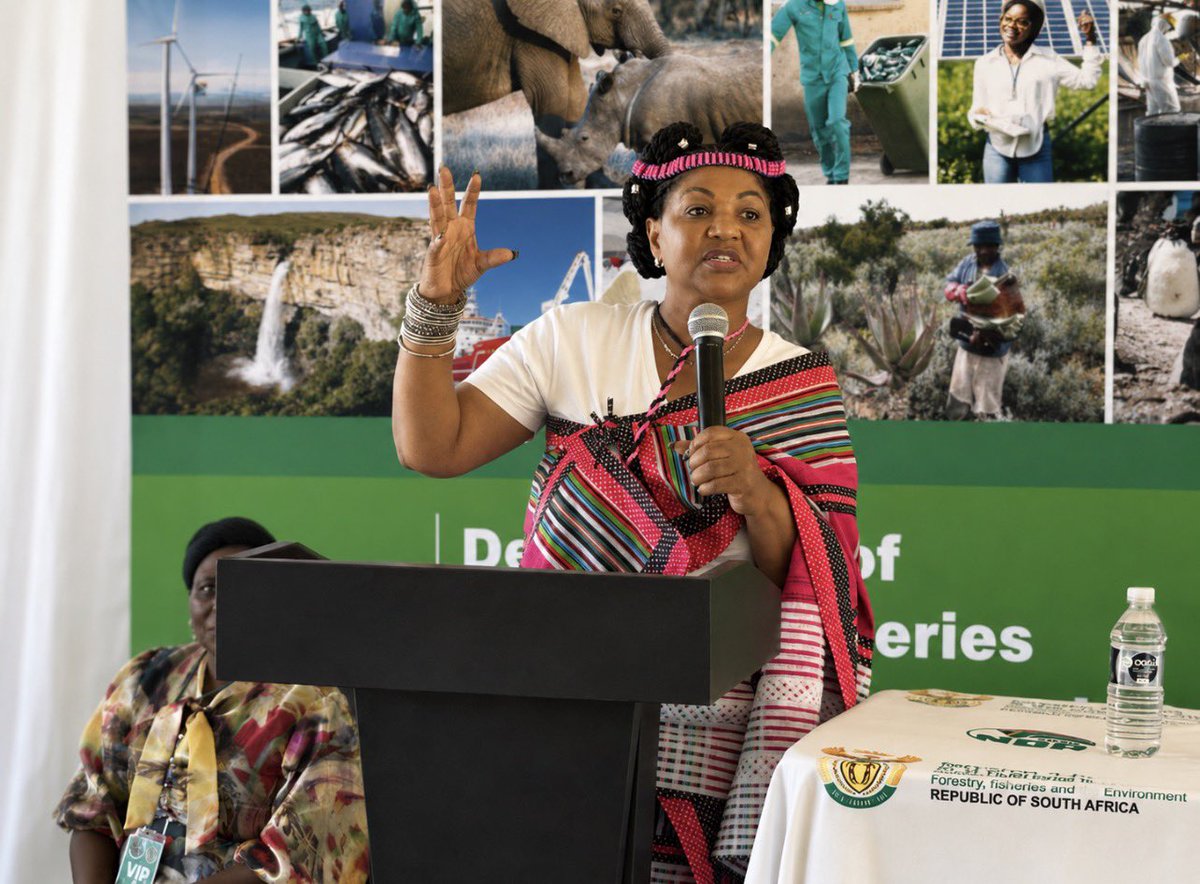 BerniceSwarts1's tweet photo. Deputy Minister Ms Bernice Swarts emphasised the importance of collective action in protecting South Africa’s water resources and restoring degraded ecosystems in her key note Address.
#AdoptARiver #TMAC #RiverRestoration https://t.co/cEkqdF9Fec