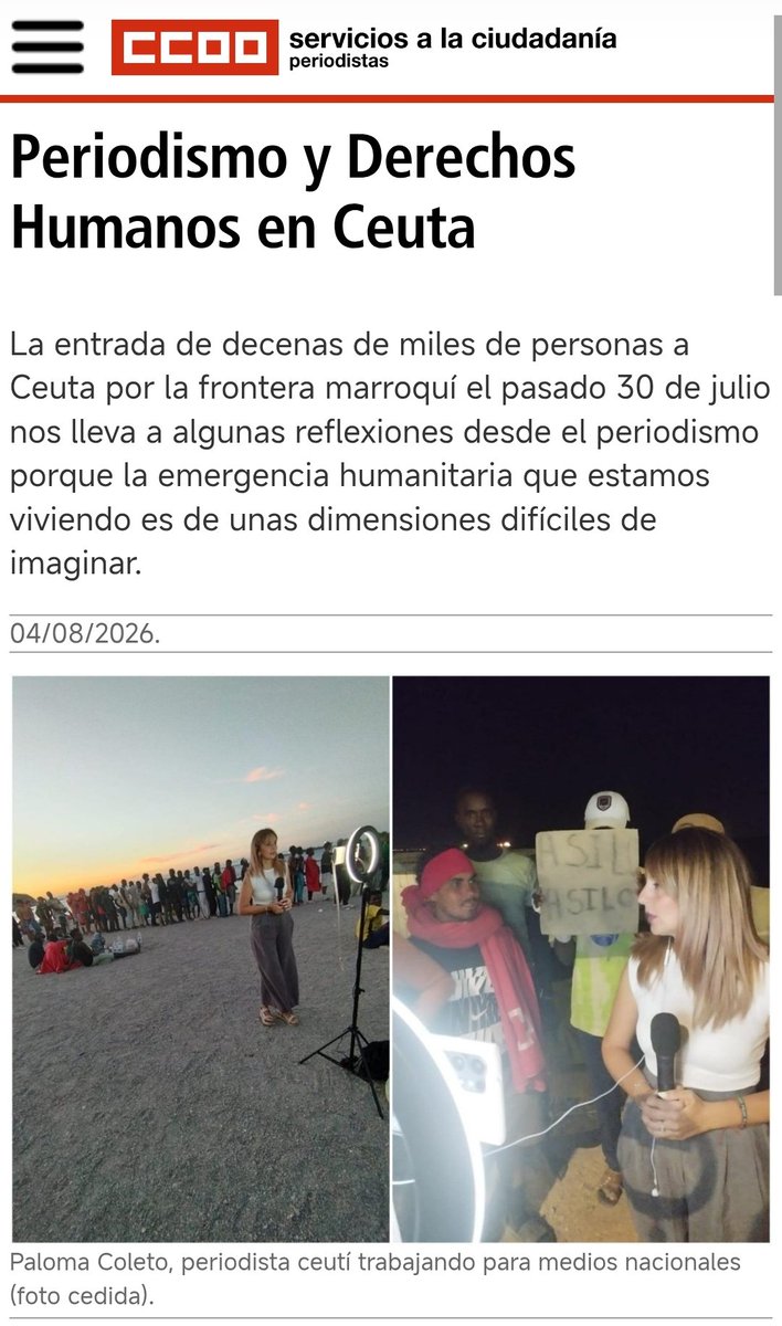 MediosmurciaFSC's tweet photo. No hay periodismo sin derechos humanos.
Escribe @paulinoross de @PeriodistasFSC
https://t.co/AmcPLxZFOg https://t.co/mb6N3e38vq