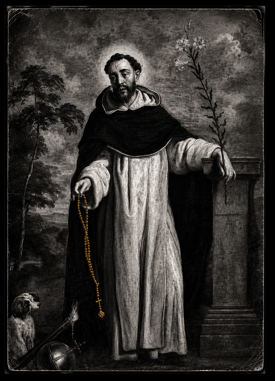 ChristusDeus0's tweet photo. ✦ — 4 août

 St Dominique (1170–1221†)

Prêtre espagnol, il fonda l'Ordre des Prêcheurs (Dominicains) pour annoncer l'Évangile. Selon la tradition, il reçut le Rosaire de la Vierge Marie. Patron des Dominicains. https://t.co/Kv3z4SOiOd