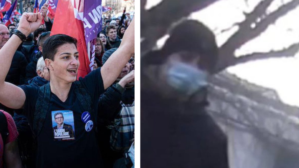 jean_bexon's tweet photo. INFO - Lélio Le B., membre de la Jeune garde antifasciste fondée par Raphaël Arnault, était présent sur les lieux du lynchage mortel de Quentin. 

Des témoins et des passants l'ont identifié auprès des enquêteurs sur photo. 
Certains l'auraient entendu proférer des menaces de mort. 

Lélio Le B. n'a pas été placé en garde à vue et n'est pas inquiété par la justice.