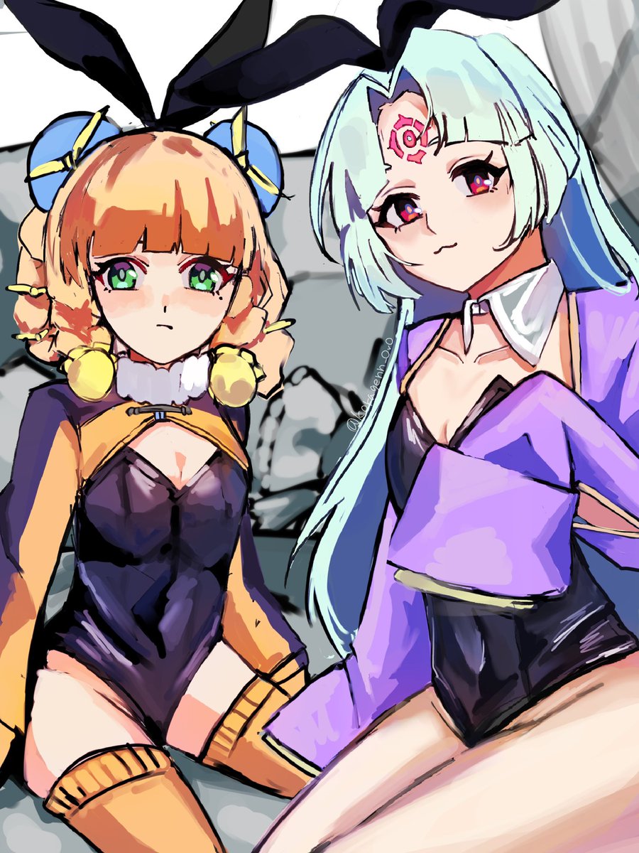 koragenn_OvO's tweet photo. 今年の人気投票ガチャは東方萌萌美人でした🐰 https://t.co/ThOgKAg8tC