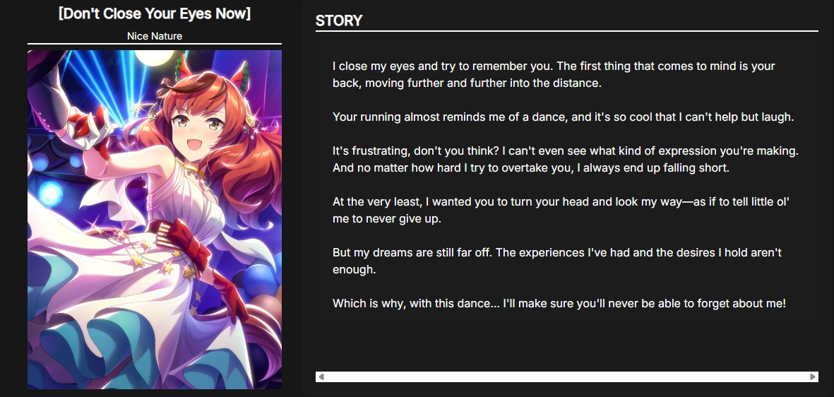 natiesometimes's tweet photo. The official global translation for Nice Nature's [Don't Close Your Eyes Now] Card! https://t.co/ATQb5oHup3