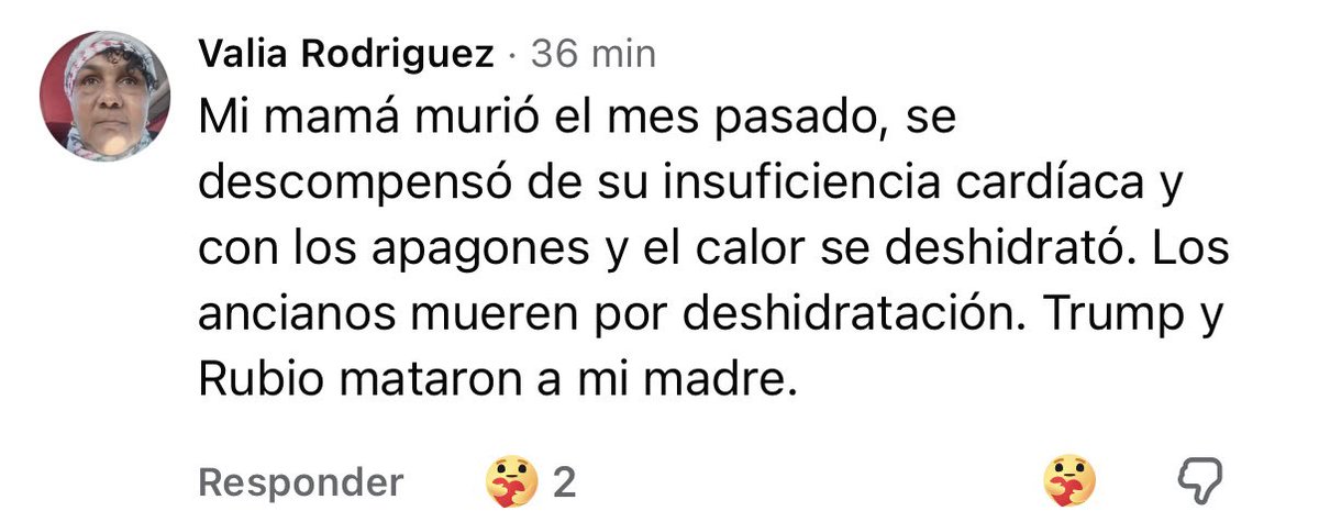 _TereFelipe_'s tweet photo. Es un genocidio lo que está cometiendo Estados Unidos con el pueblo cubano! https://t.co/K5qPfLkVZv