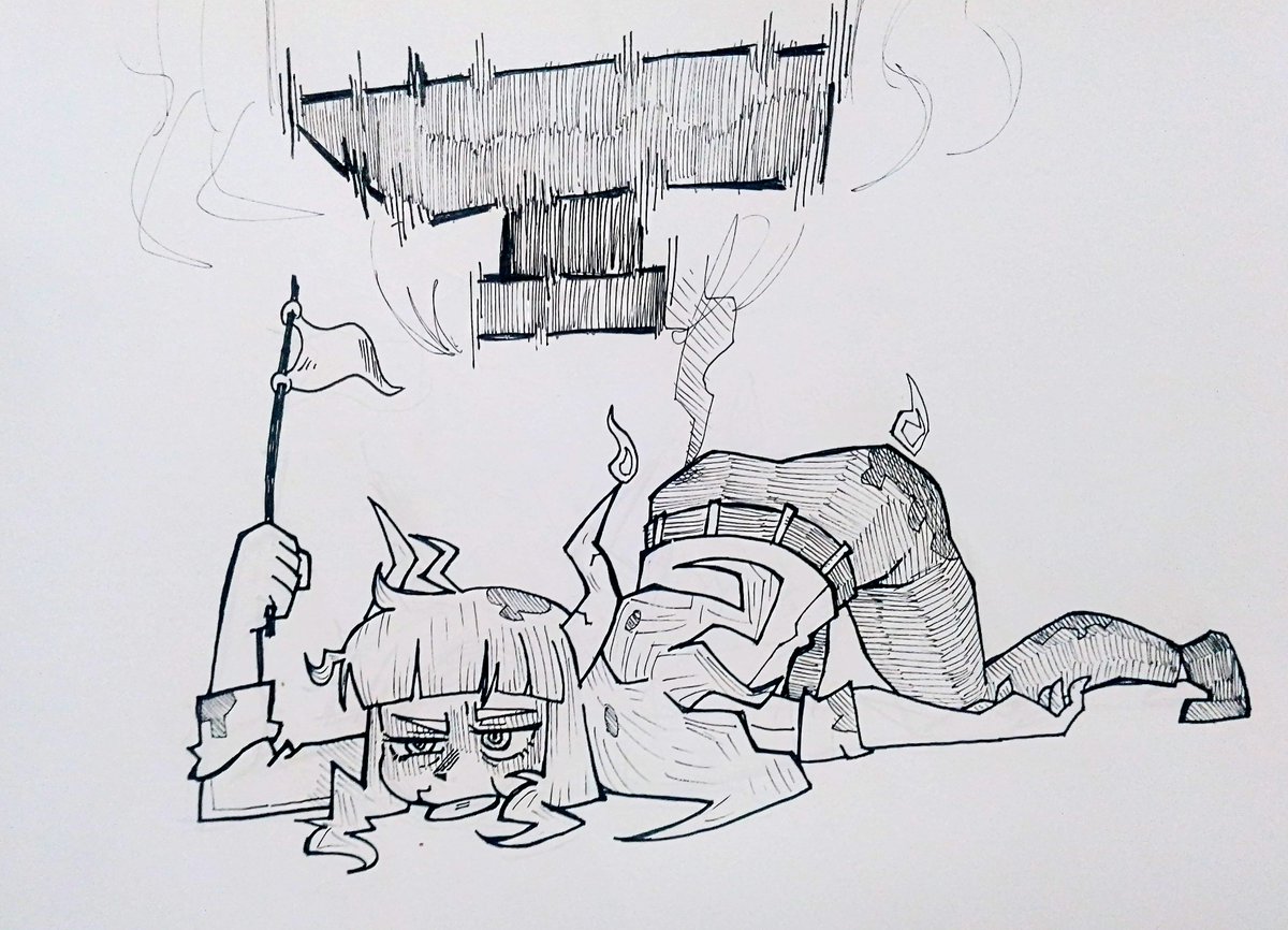 AjKorou_504's tweet photo. Lucifer Doodle #Helltaker #HelltakerFanart https://t.co/taDD9yldfn