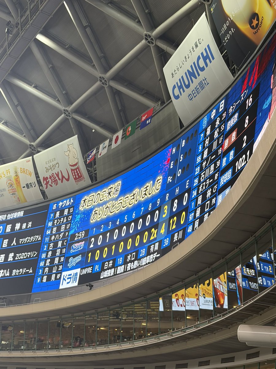 Toshich0305's tweet photo. どらほー！
最高すぎたね！
今シーズン4勝1敗 https://t.co/Nnvcqv5GNm