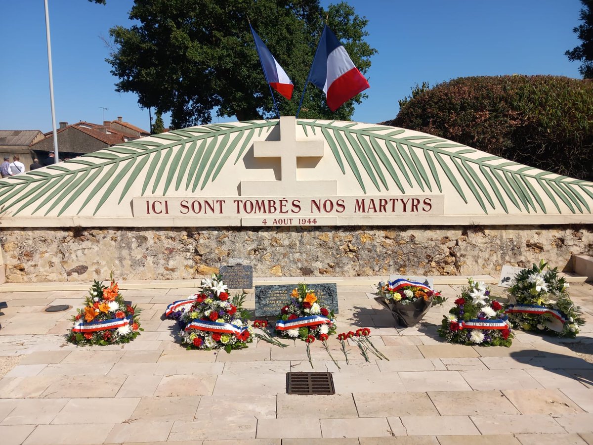 Image de Préfet de la Vienne - 🇫🇷 #Commémoration | Ce matin, la commune du Vigeant a rendu hommage aux victimes de la tragédie du