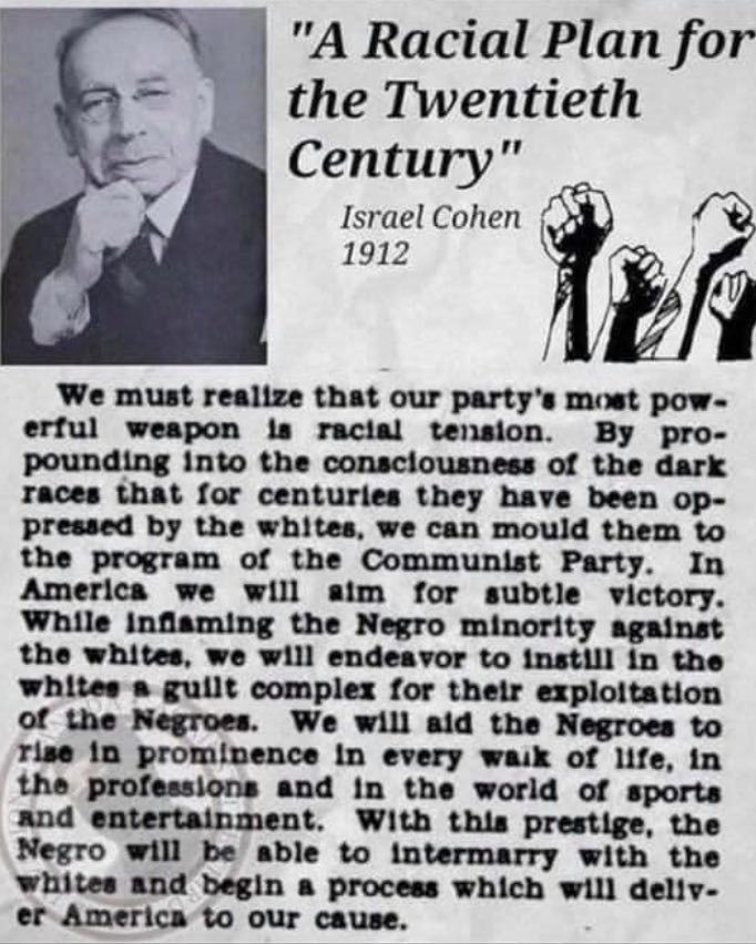 ddtexas2025's tweet photo. @itispsychomath @JenkinsLei70103 They told us their plans 100 years ago. https://t.co/kfQk6XJKDQ