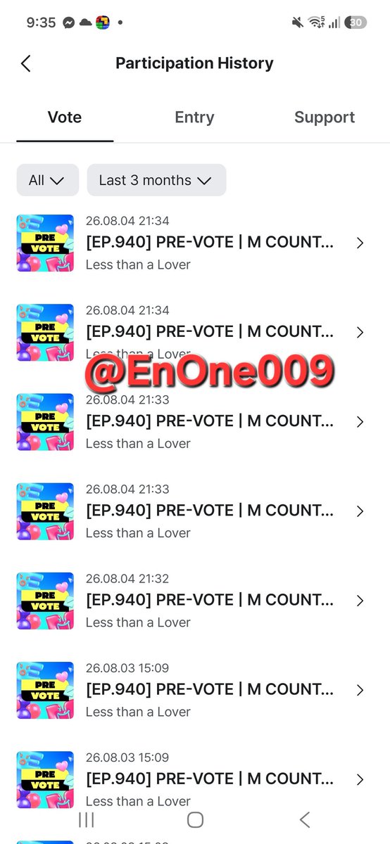 EnOne009 tweet picture